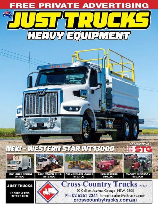 Title details for Just Trucks & Heavy Equipment by JUST AUTO Classifieds Pty Ltd - Available